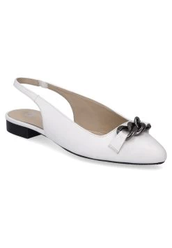 Gerry Weber Acerra 08 - Slingback Ballerina´S - Weiss -Chique Schoenen Winkel 012b687d9a6f4733810947d2f835bf66