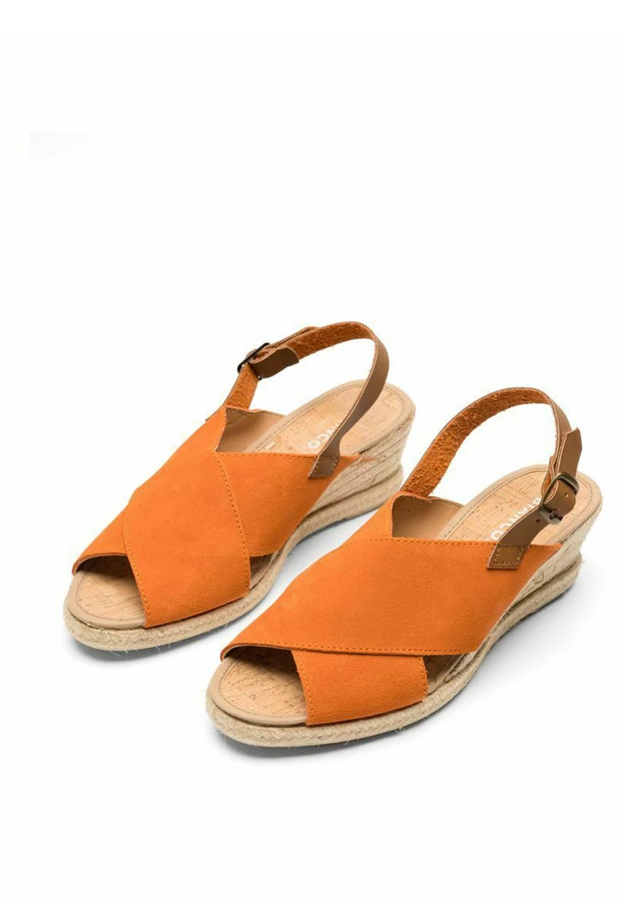 Bianco Biaanja - Sandalen Met Sleehak - Orange 2 Bianco Biaanja - Sandalen Met Sleehak - Orange - Image 2