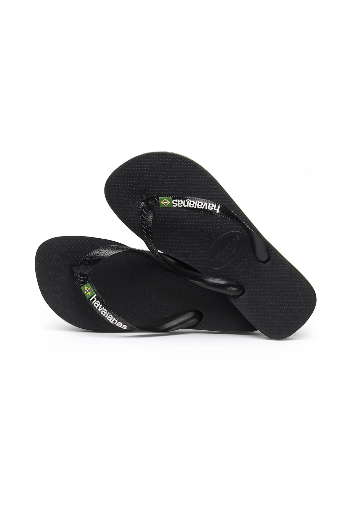 Havaianas Flip Flop Brasil Logo - Teenslippers - Black/Black 4 Havaianas Flip Flop Brasil Logo - Teenslippers - Black/Black - Afbeelding 4