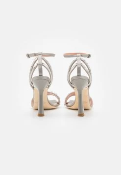 Alberta Ferretti Embroideries - Sandalen Met Hoge Hak - Fantasy Grey -Chique Schoenen Winkel 07b87ec9c36542f99eb5233d715113e6