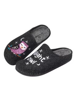 Pantoffels - Dunkelgrau 14 Pantoffels - Dunkelgrau -Chique Schoenen Winkel 0987642f7e404920978fa489ce5ab807