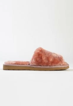 Minnetonka Muiltjes - Rose Gold -Chique Schoenen Winkel 0bcf443fe6e74d03af2664700d454e95
