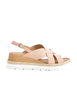 Next Forever Comfort Crossover Sports Standard - Espadrilles - Nude Pink