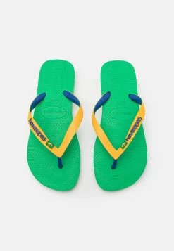 Havaianas Brasil Mix - Teenslippers - Leaf Green/Marine Blue -Chique Schoenen Winkel 1288147cffdb456092d21b6450b40845