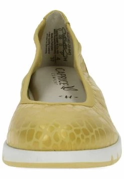 Caprice Ballerina'S - Yellow Reptile -Chique Schoenen Winkel 16e5efbd563d46efb471dd3cab04425e