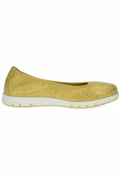 Caprice Ballerina'S - Yellow Reptile -Chique Schoenen Winkel 1e70db10c85845a7bb4f15fa5b9c43cd