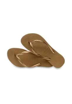 Havaianas Flip Flop Slim - Teenslippers - Bronze -Chique Schoenen Winkel 24c06be40c1d432a9f9e218bc436cafd