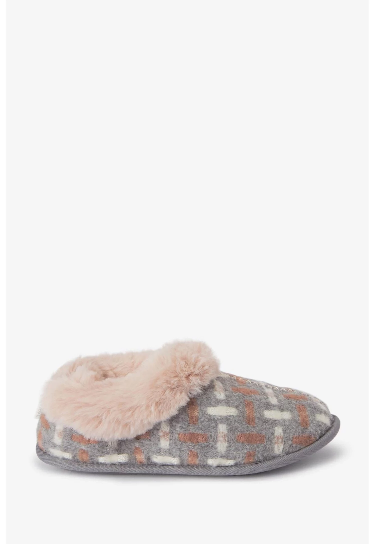 Next Pantoffels - Grey 2 Next Pantoffels - Grey - Image 2