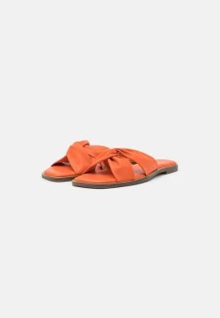 St Tropez Knotted- Muiltjes - Vermillion Orange -Chique Schoenen Winkel 30a8173115734442a73314c6537f257e