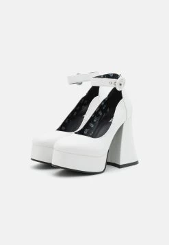 Lamoda Last Flight - Plateaupumps - White -Chique Schoenen Winkel 31501db393dd4cfbbf48877f2eef4674