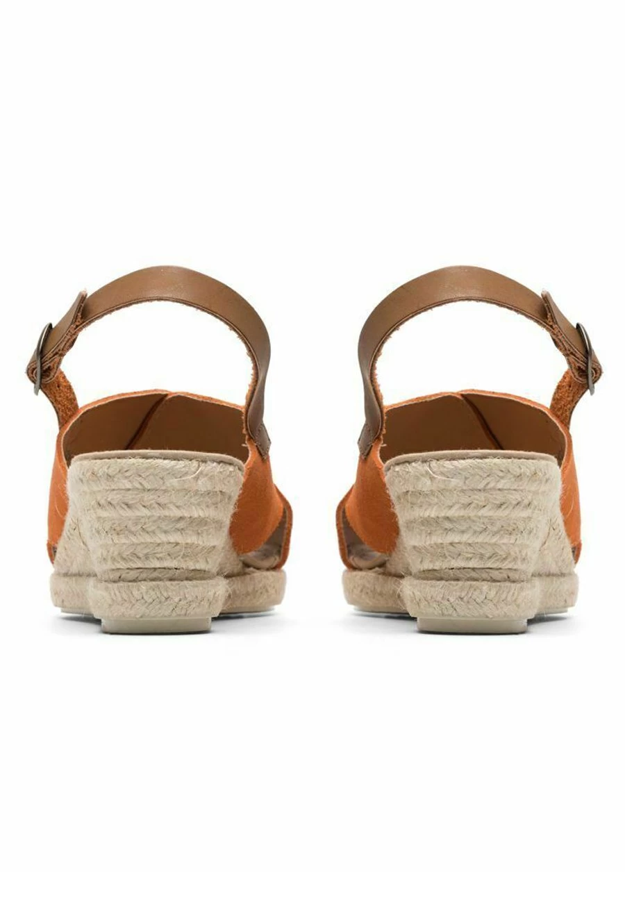 Bianco Biaanja - Sandalen Met Sleehak - Orange 4 Bianco Biaanja - Sandalen Met Sleehak - Orange - Image 4