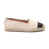 Next Forever Comfort Flat - Instappers - Nude Cream Black