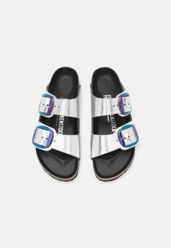 Birkenstock Arizona Lena - Pantoffels - Iridescent Silver -Chique Schoenen Winkel 387df4236715415ba71aaa77695968a3