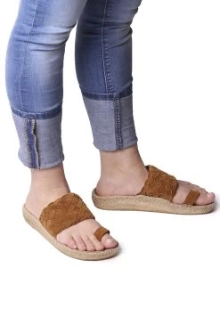 Chique Schoenen Winkel 37 Toni Pons Pantoffels - Tan