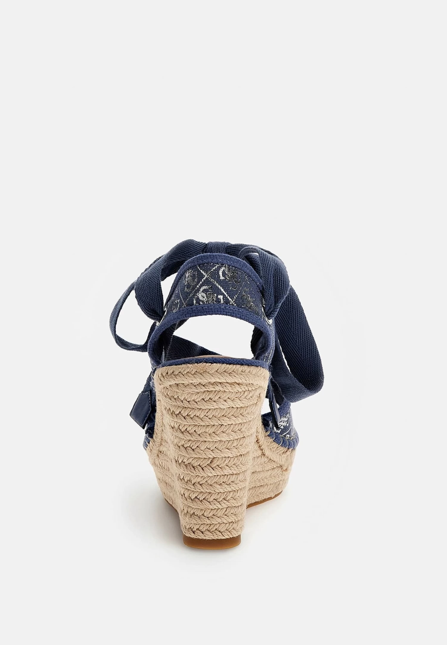 Guess Halona 4G-Logo - Sandalen Met Hoge Hak - Mehrfarbig Grundton Blau 3 Guess Halona 4G-Logo - Sandalen Met Hoge Hak - Mehrfarbig Grundton Blau - Afbeelding 3