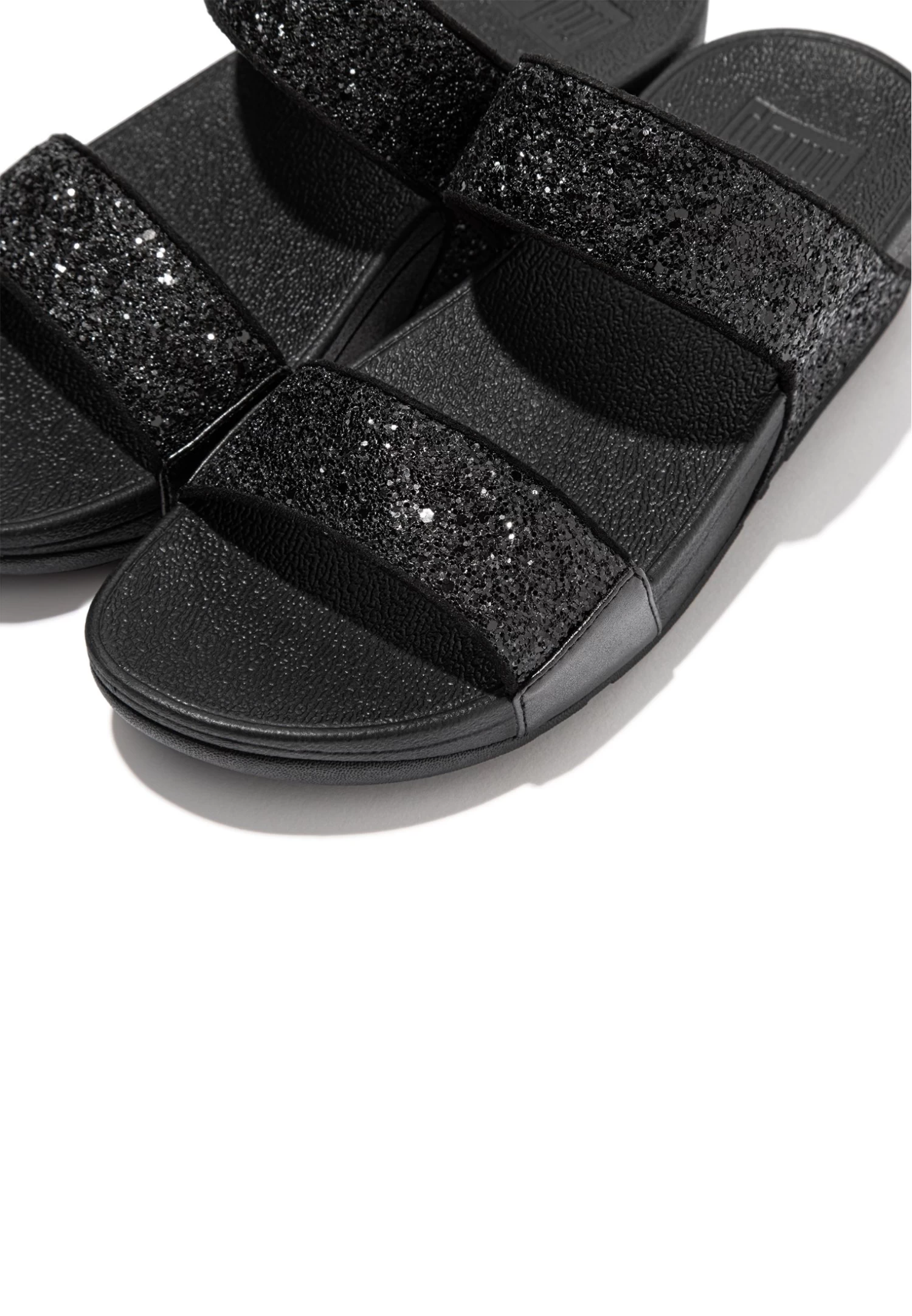 Fitflop Muiltjes Met Hak - Black Glitter 4 Fitflop Muiltjes Met Hak - Black Glitter - Afbeelding 4