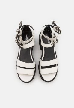 Lamoda Higher Security - Sandalen Met Plateauzool - White 11 Lamoda Higher Security - Sandalen Met Plateauzool - White -Chique Schoenen Winkel 46b17924dc98487eaa237359fc5e6e37