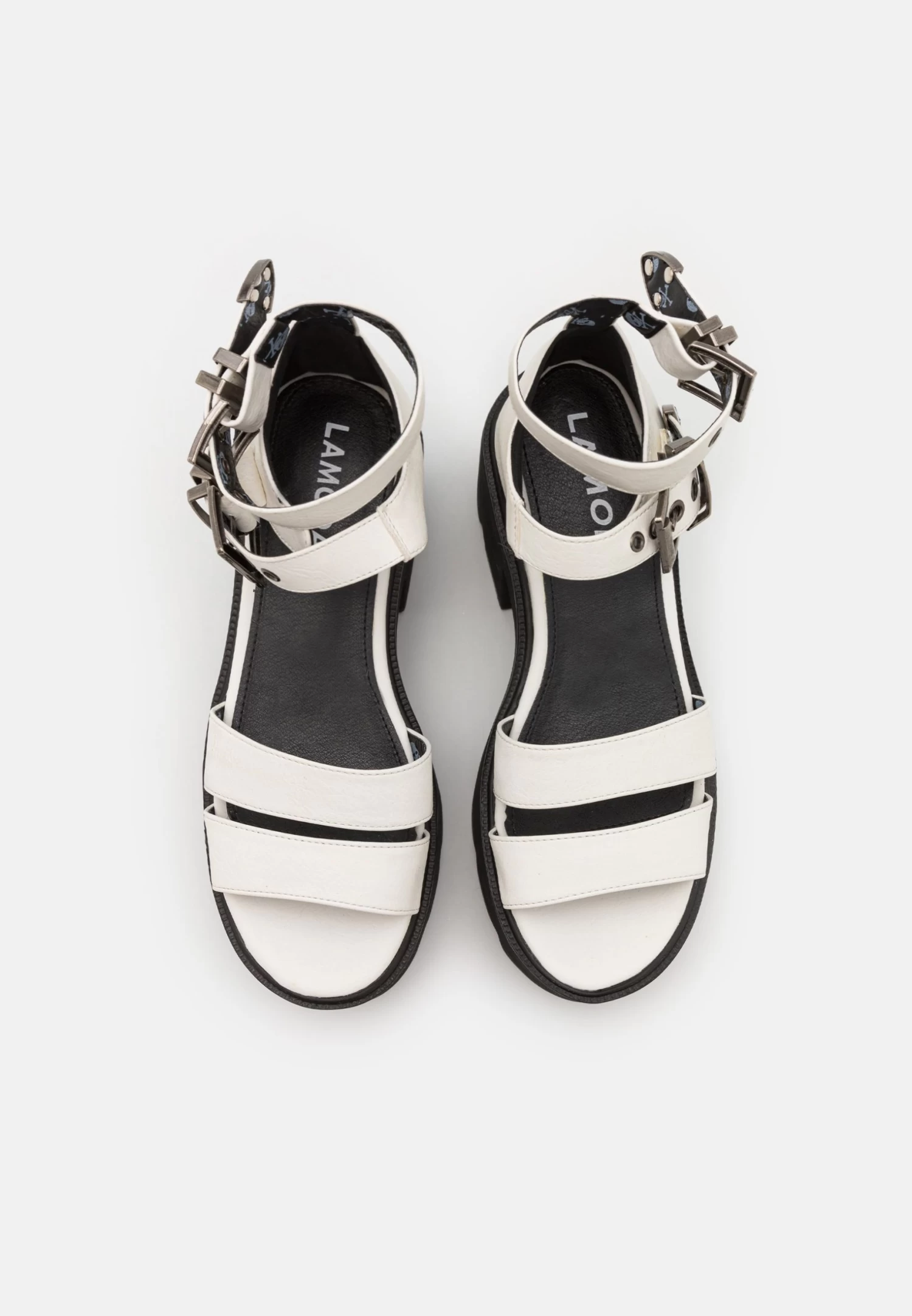 Lamoda Higher Security - Sandalen Met Plateauzool - White 6 Lamoda Higher Security - Sandalen Met Plateauzool - White - Afbeelding 6