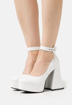 Lamoda Last Flight - Plateaupumps - White