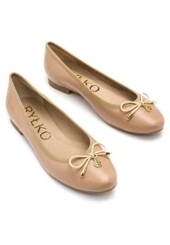 Ballerina'S - Beżowyg -Chique Schoenen Winkel 54efe94cadd94edaaf641ebfdc14602f