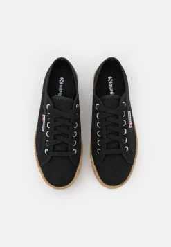 Superga 2790 - Sportieve Veterschoenen - Black -Chique Schoenen Winkel 579b6c5f1dac401fadc58790237fa15d