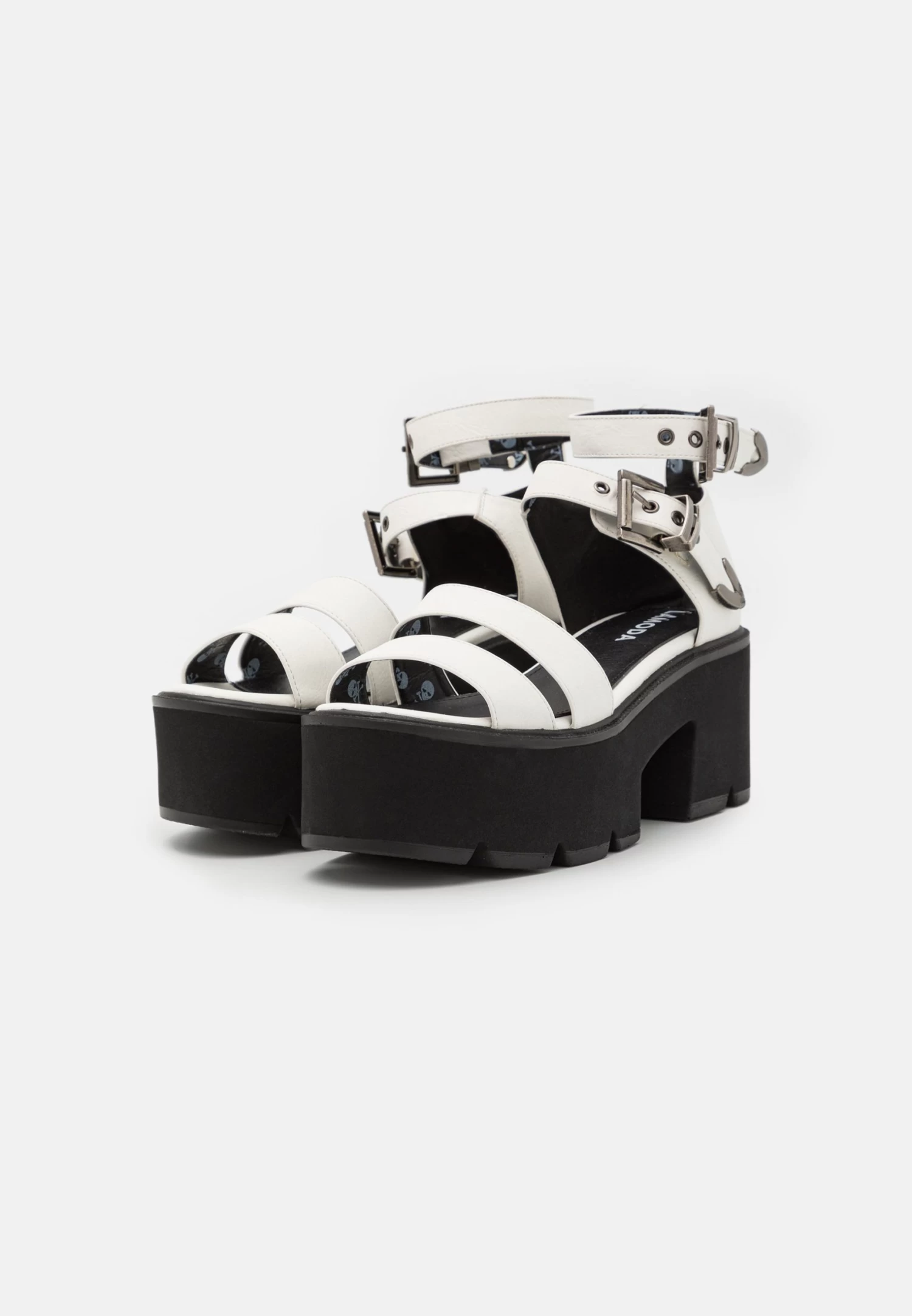 Lamoda Higher Security - Sandalen Met Plateauzool - White 3 Lamoda Higher Security - Sandalen Met Plateauzool - White - Afbeelding 3