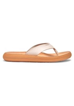 Roxy Colette - Teenslippers - Beige -Chique Schoenen Winkel 5dbe12f3e16c4c9db57307788a55b6d2