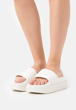 Adidas Originals Adilette Bonega - Muiltjes - Footwear White/Offwhite