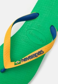 Havaianas Brasil Mix - Teenslippers - Leaf Green/Marine Blue -Chique Schoenen Winkel 6090960544794bf292df912f5d2576de