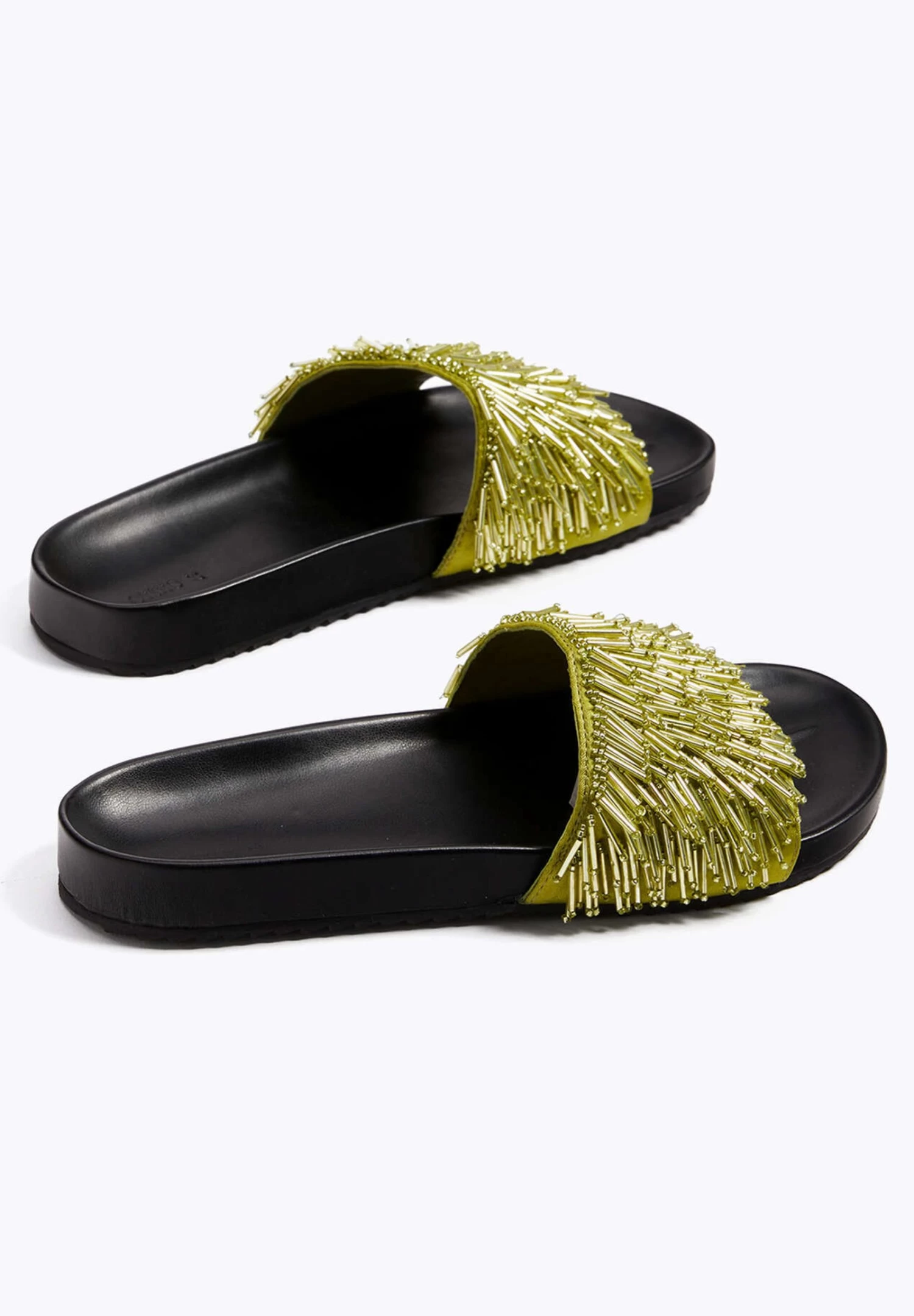 Oysho Appliqué - Muiltjes - Green 3 Oysho Appliqué - Muiltjes - Green - Afbeelding 3