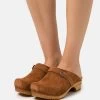 Sanita Hedi Open - Clogs - Cognac