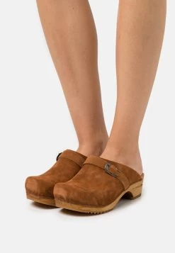 Sanita Hedi Open - Clogs - Cognac