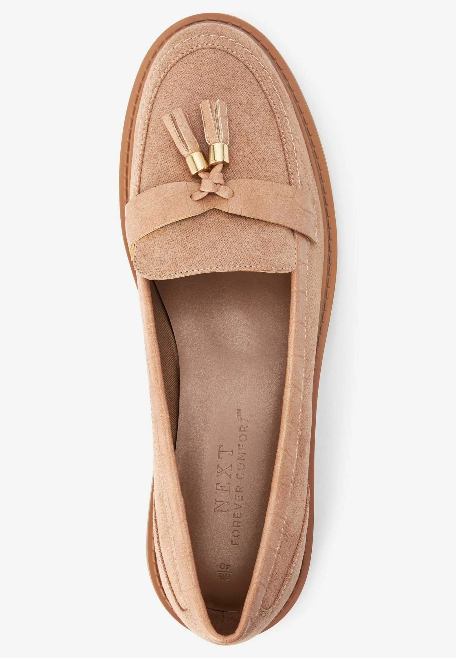 Next Forever Comfort Tassel Detail Cleated- Instappers - Camel 3 Next Forever Comfort Tassel Detail Cleated- Instappers - Camel - Afbeelding 3