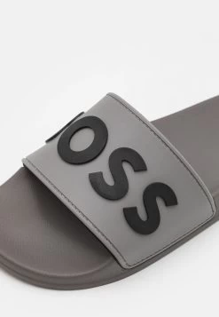 Boss Kirk Unisex - Badslippers - Medium Grey -Chique Schoenen Winkel 66bdc221abdf4e4ebc9ec02cd7c621fd