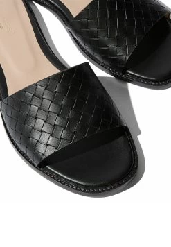 Federica- Muiltjes - Black /Calf -Chique Schoenen Winkel 6c26d3b6ceec464f9107ba12bc645a95