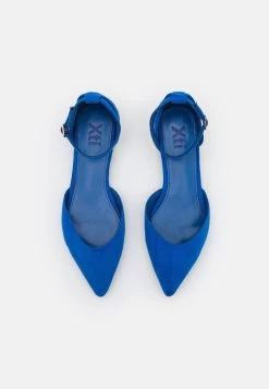 Xti Ballerina'S Met Enkelbandjes - Blue -Chique Schoenen Winkel 6e1cc262df5d4bad872d9bf44ba461f1