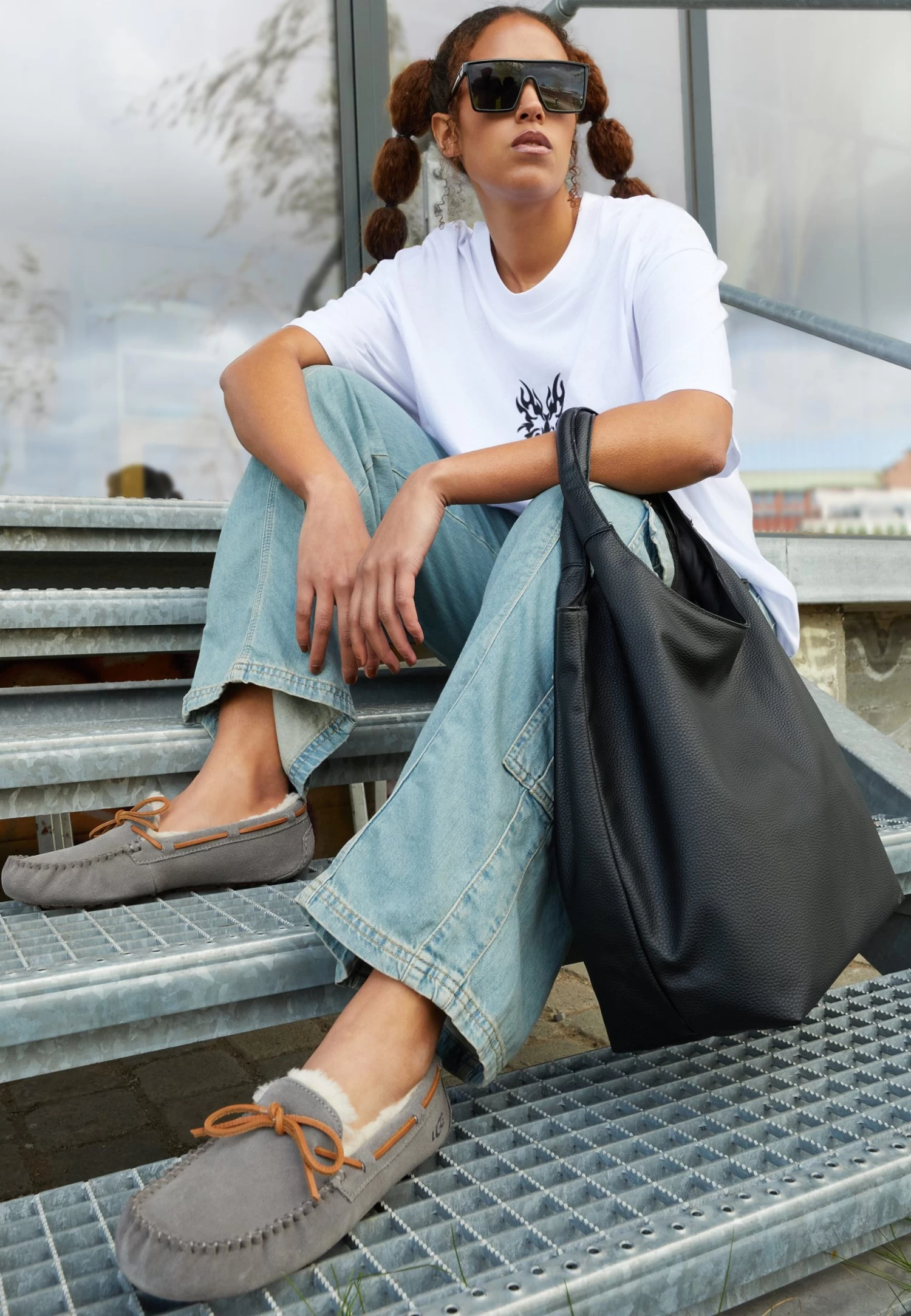 Ugg Dakota - Pantoffels - Pewter 1 Ugg Dakota - Pantoffels - Pewter