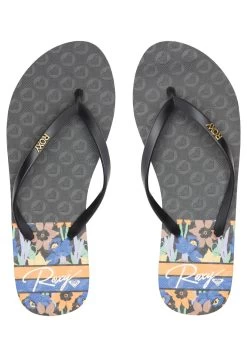 Roxy Viva Printed - Teensandalen - Black Multi -Chique Schoenen Winkel 75fbaa02159b45baadfee82ea6373b3b