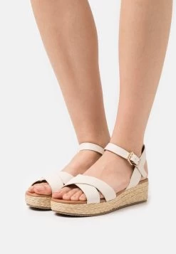 Dune London Linnie - Sandalen Met Plateauzool - Ecru