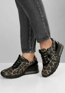 WALDLÄUFER Sneakers Laag - Schwarz Braun -Chique Schoenen Winkel 78c85cf508af468095cd030f0e0d6eeb