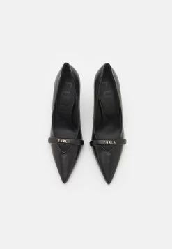 Furla Core Decollete- Hoge Hakken - Nero -Chique Schoenen Winkel 7b48257bf79a46e5b0c67955a328049c