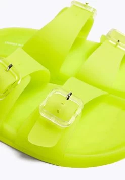 Oysho Baño Molde Translúcido - Badslippers - Neon Yellow -Chique Schoenen Winkel 7b5d3592d4184ef795669f00a3f9d3ad