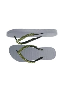 Fabulous - Badslippers - Silver -Chique Schoenen Winkel 7c002998c4654fd18e37f6c89c482dc9