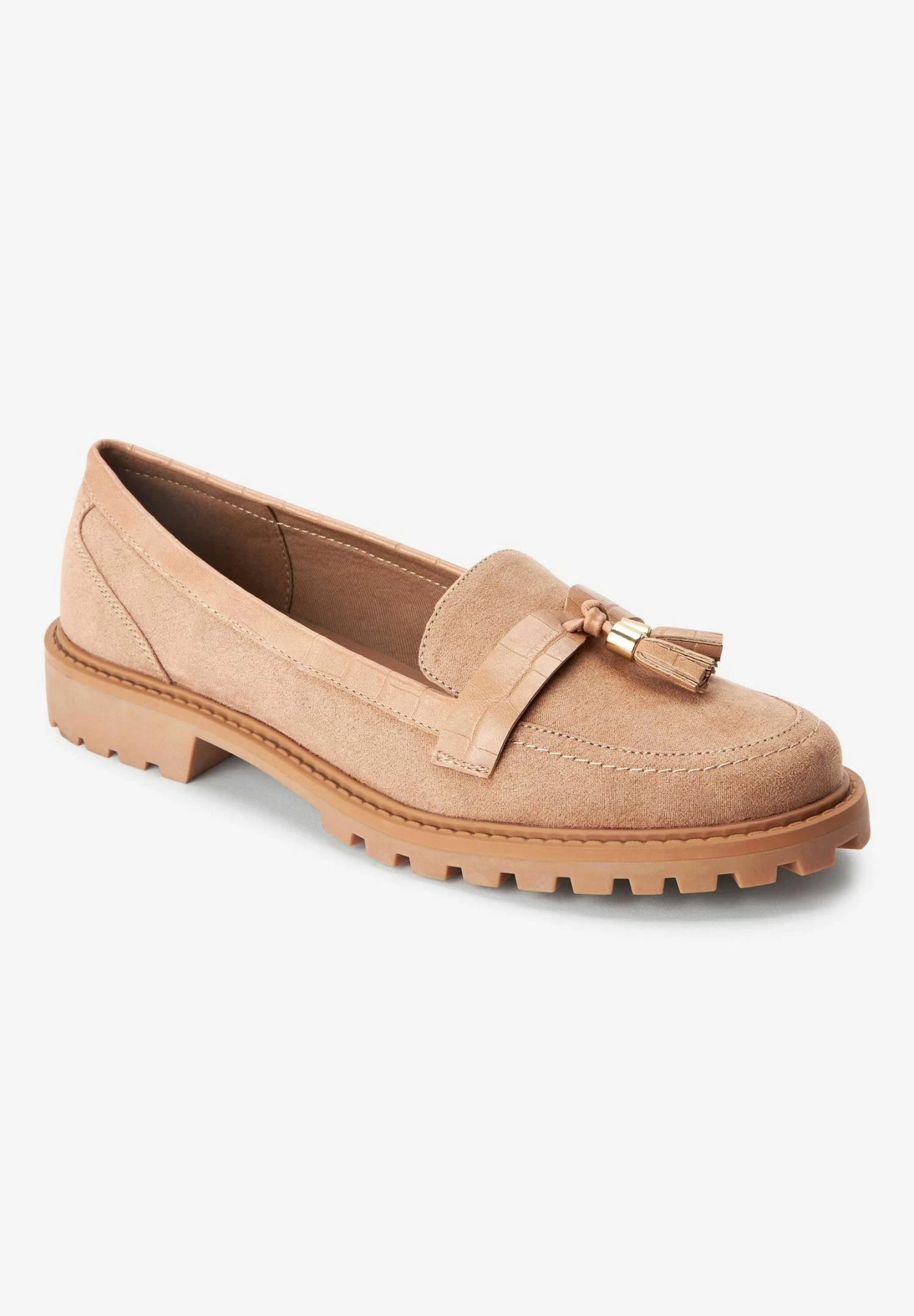 Next Forever Comfort Tassel Detail Cleated- Instappers - Camel 2 Next Forever Comfort Tassel Detail Cleated- Instappers - Camel - Afbeelding 2