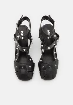 KOI FOOTWEAR Chaos Blades Strappy Heels - Sleehakken - Black 11 KOI FOOTWEAR Chaos Blades Strappy Heels - Sleehakken - Black -Chique Schoenen Winkel 7feda864316e4dfe9a33e4e9be1a98b1