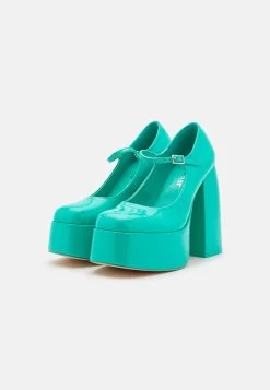 KOI FOOTWEAR Platform- Plateaupumps - Aquamarine -Chique Schoenen Winkel 8081fc667cba4467a69b06be7725a004