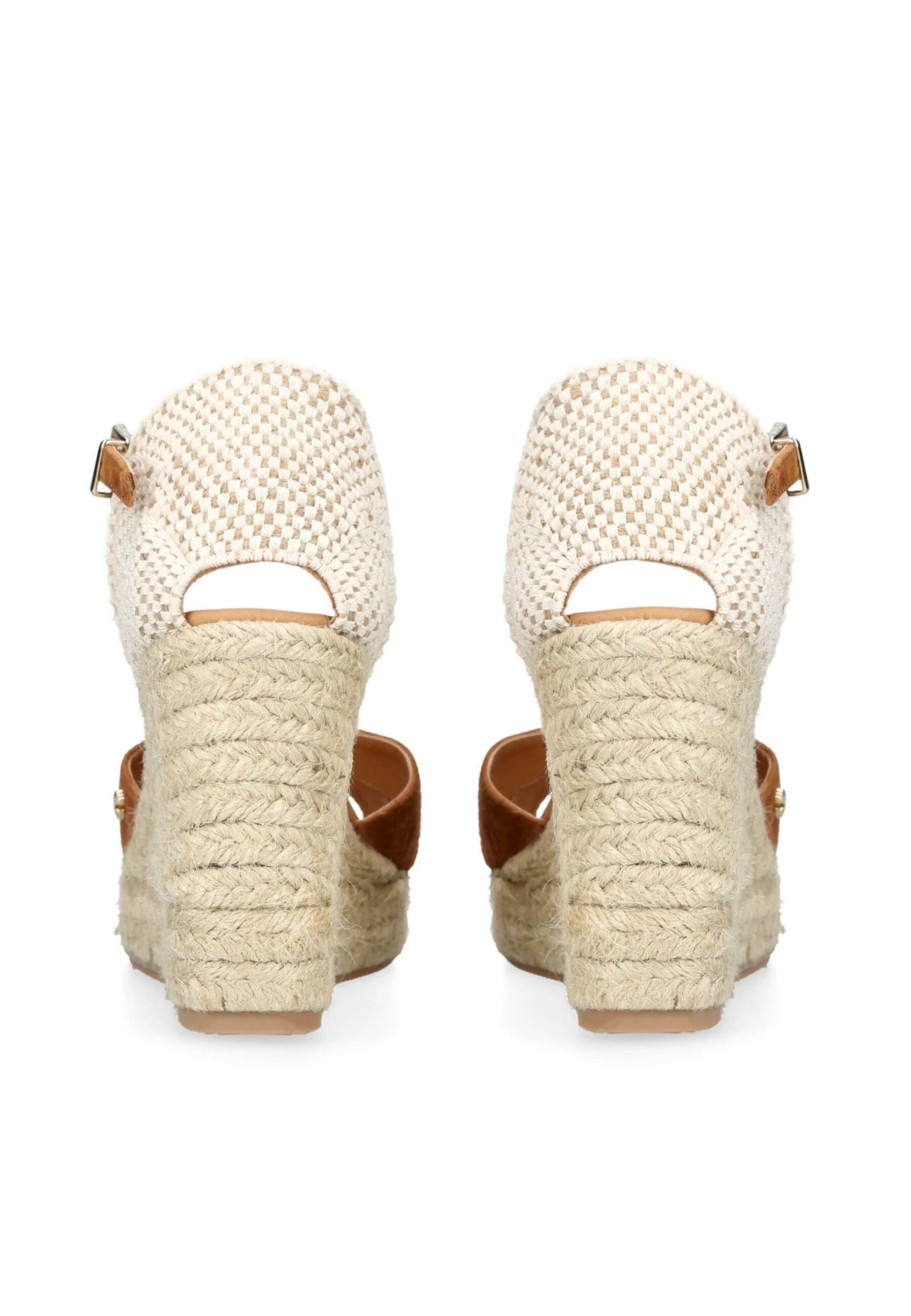 Sun Ray - Sandalen Met Sleehak - Tan 4 Sun Ray - Sandalen Met Sleehak - Tan - Image 4