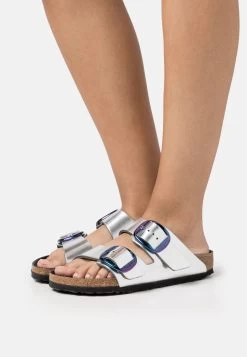Birkenstock Arizona Lena - Pantoffels - Iridescent Silver