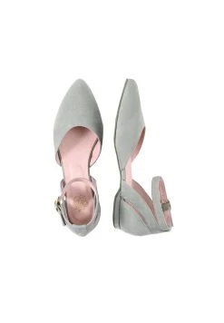 Apple Of Eden Ss22-Beny Klassische - Ballerina'S Met Enkelbandjes - Oliv -Chique Schoenen Winkel 875eeb10ae99411db6ea55babc1d9ff7