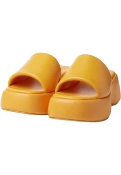 Muiltjes Met Hak - Orange -Chique Schoenen Winkel a25d4a80cd9e4f94a62e89d2e651bfb2